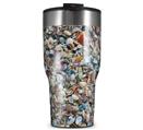 WraptorSkinz Skin Wrap compatible with 2017 and newer RTIC Tumblers 30oz Sea Shells (TUMBLER NOT INCLUDED)