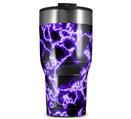WraptorSkinz Skin Wrap compatible with 2017 and newer RTIC Tumblers 30oz Electrify Purple (TUMBLER NOT INCLUDED)