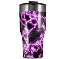 WraptorSkinz Skin Wrap compatible with 2017 and newer RTIC Tumblers 30oz Electrify Hot Pink (TUMBLER NOT INCLUDED)