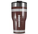 WraptorSkinz Skin Wrap compatible with 2017 and newer RTIC Tumblers 30oz Football (TUMBLER NOT INCLUDED)