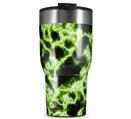 WraptorSkinz Skin Wrap compatible with 2017 and newer RTIC Tumblers 30oz Electrify Green (TUMBLER NOT INCLUDED)