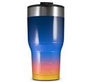 WraptorSkinz Skin Wrap compatible with 2017 and newer RTIC Tumblers 30oz Smooth Fades Sunset (TUMBLER NOT INCLUDED)