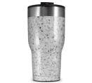 WraptorSkinz Skin Wrap compatible with 2017 and newer RTIC Tumblers 30oz Marble Granite 10 Speckled Black White (TUMBLER NOT INCLUDED)