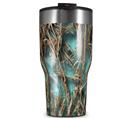 WraptorSkinz Skin Wrap compatible with 2017 and newer RTIC Tumblers 30oz WraptorCamo Grassy Marsh Camo Neon Teal (TUMBLER NOT INCLUDED)