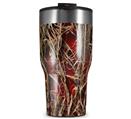WraptorSkinz Skin Wrap compatible with 2017 and newer RTIC Tumblers 30oz WraptorCamo Grassy Marsh Camo Red (TUMBLER NOT INCLUDED)