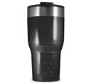 WraptorSkinz Skin Wrap compatible with 2017 and newer RTIC Tumblers 30oz Solids Collection Dark Gray (TUMBLER NOT INCLUDED)
