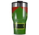 WraptorSkinz Skin Wrap compatible with 2017 and newer RTIC Tumblers 30oz Ugly Holiday Christmas Sweater - Elfie (TUMBLER NOT INCLUDED)