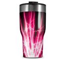 WraptorSkinz Skin Wrap compatible with 2017 and newer RTIC Tumblers 30oz Lightning Pink (TUMBLER NOT INCLUDED)