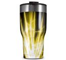 WraptorSkinz Skin Wrap compatible with 2017 and newer RTIC Tumblers 30oz Lightning Yellow (TUMBLER NOT INCLUDED)