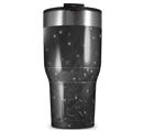 WraptorSkinz Skin Wrap compatible with 2017 and newer RTIC Tumblers 30oz Stardust Black (TUMBLER NOT INCLUDED)
