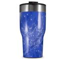 WraptorSkinz Skin Wrap compatible with 2017 and newer RTIC Tumblers 30oz Stardust Blue (TUMBLER NOT INCLUDED)