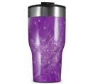 WraptorSkinz Skin Wrap compatible with 2017 and newer RTIC Tumblers 30oz Stardust Purple (TUMBLER NOT INCLUDED)