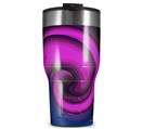 WraptorSkinz Skin Wrap compatible with 2017 and newer RTIC Tumblers 30oz Alecias Swirl 01 Purple (TUMBLER NOT INCLUDED)