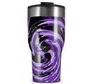 WraptorSkinz Skin Wrap compatible with 2017 and newer RTIC Tumblers 30oz Alecias Swirl 02 Purple (TUMBLER NOT INCLUDED)