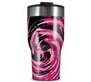 WraptorSkinz Skin Wrap compatible with 2017 and newer RTIC Tumblers 30oz Alecias Swirl 02 Hot Pink (TUMBLER NOT INCLUDED)