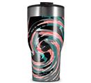 WraptorSkinz Skin Wrap compatible with 2017 and newer RTIC Tumblers 30oz Alecias Swirl 02 (TUMBLER NOT INCLUDED)