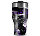 WraptorSkinz Skin Wrap compatible with 2017 and newer RTIC Tumblers 30oz Abstract 02 Purple (TUMBLER NOT INCLUDED)