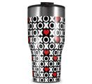 WraptorSkinz Skin Wrap compatible with 2017 and newer RTIC Tumblers 30oz XO Hearts (TUMBLER NOT INCLUDED)