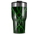 WraptorSkinz Skin Wrap compatible with 2017 and newer RTIC Tumblers 30oz Abstract 01 Green (TUMBLER NOT INCLUDED)