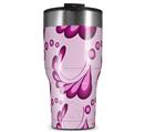 WraptorSkinz Skin Wrap compatible with 2017 and newer RTIC Tumblers 30oz Petals Pink (TUMBLER NOT INCLUDED)