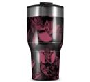 WraptorSkinz Skin Wrap compatible with 2017 and newer RTIC Tumblers 30oz Skulls Confetti Pink (TUMBLER NOT INCLUDED)
