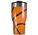 WraptorSkinz Skin Wrap compatible with 2017 and newer RTIC Tumblers 30oz Basketball (TUMBLER NOT INCLUDED)