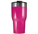 WraptorSkinz Skin Wrap compatible with 2017 and newer RTIC Tumblers 30oz Solids Collection Fushia (TUMBLER NOT INCLUDED)