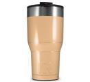 WraptorSkinz Skin Wrap compatible with 2017 and newer RTIC Tumblers 30oz Solids Collection Peach (TUMBLER NOT INCLUDED)