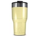 WraptorSkinz Skin Wrap compatible with 2017 and newer RTIC Tumblers 30oz Solids Collection Yellow Sunshine (TUMBLER NOT INCLUDED)