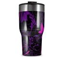 WraptorSkinz Skin Wrap compatible with 2017 and newer RTIC Tumblers 30oz Twisted Garden Purple and Hot Pink (TUMBLER NOT INCLUDED)