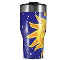 WraptorSkinz Skin Wrap compatible with 2017 and newer RTIC Tumblers 30oz Moon Sun (TUMBLER NOT INCLUDED)