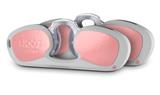 Decal Style Vinyl Skin Wrap 2 Pack for Nooz Glasses Rectangle Case Solids Collection Pink  (NOOZ NOT INCLUDED)