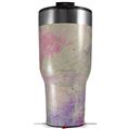 Skin Wrap Decal for 2017 RTIC Tumblers 40oz Pastel Abstract Pink and Blue (TUMBLER NOT INCLUDED)