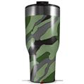 Skin Wrap Decal for 2017 RTIC Tumblers 40oz Camouflage Green (TUMBLER NOT INCLUDED)