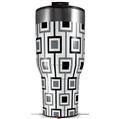 Skin Wrap Decal for 2017 RTIC Tumblers 40oz Squares In Squares (TUMBLER NOT INCLUDED)