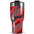 Skin Wrap Decal for 2017 RTIC Tumblers 40oz Camouflage Red (TUMBLER NOT INCLUDED)