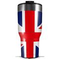 Skin Wrap Decal for 2017 RTIC Tumblers 40oz Union Jack 02 (TUMBLER NOT INCLUDED)