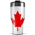 Skin Wrap Decal for 2017 RTIC Tumblers 40oz Canadian Canada Flag (TUMBLER NOT INCLUDED)