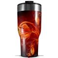 Skin Wrap Decal for 2017 RTIC Tumblers 40oz Fire Flower (TUMBLER NOT INCLUDED)