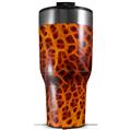 Skin Wrap Decal for 2017 RTIC Tumblers 40oz Fractal Fur Cheetah (TUMBLER NOT INCLUDED)