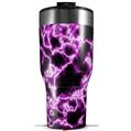 Skin Wrap Decal for 2017 RTIC Tumblers 40oz Electrify Hot Pink (TUMBLER NOT INCLUDED)