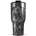 Skin Wrap Decal for 2017 RTIC Tumblers 40oz Marble Granite 06 Black Gray (TUMBLER NOT INCLUDED)