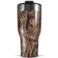 Skin Wrap Decal for 2017 RTIC Tumblers 40oz WraptorCamo Grassy Marsh Camo Pink (TUMBLER NOT INCLUDED)