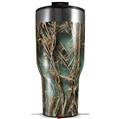 Skin Wrap Decal for 2017 RTIC Tumblers 40oz WraptorCamo Grassy Marsh Camo Seafoam Green (TUMBLER NOT INCLUDED)