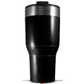 Skin Wrap Decal for 2017 RTIC Tumblers 40oz Solids Collection Color Black (TUMBLER NOT INCLUDED)