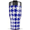 Skin Wrap Decal for 2017 RTIC Tumblers 40oz Houndstooth Royal Blue (TUMBLER NOT INCLUDED)
