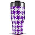 Skin Wrap Decal for 2017 RTIC Tumblers 40oz Houndstooth Purple (TUMBLER NOT INCLUDED)
