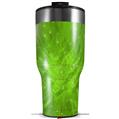 Skin Wrap Decal for 2017 RTIC Tumblers 40oz Stardust Green (TUMBLER NOT INCLUDED)