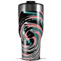 Skin Wrap Decal for 2017 RTIC Tumblers 40oz Alecias Swirl 02 (TUMBLER NOT INCLUDED)