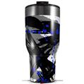 Skin Wrap Decal for 2017 RTIC Tumblers 40oz Abstract 02 Blue (TUMBLER NOT INCLUDED)